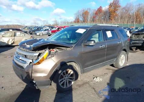 2015 Ford Explorer Xlt из США, поврежденный, VIN 1FM5K8D80FGC56648